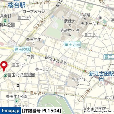 【地図】 | ジェイパーク桜台