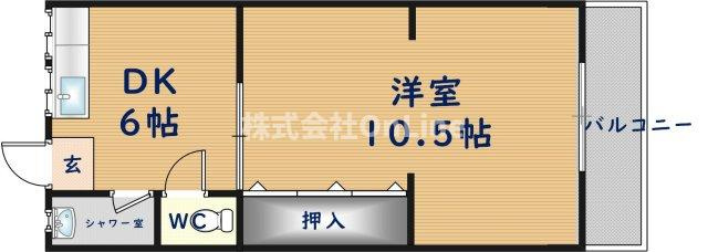 【間取り】 | 吉内ハイツ