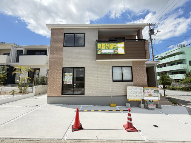 うるま市江洲（全10棟）J号棟の外観|J号棟　駐車3台可♪