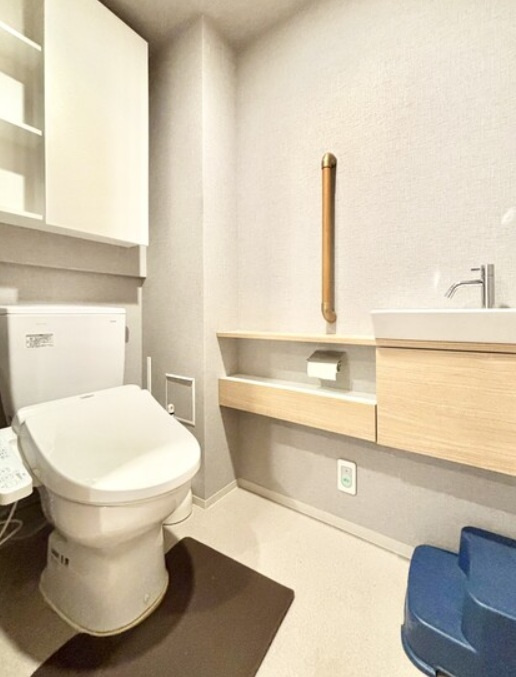 デュオセーヌ横濱東戸塚のトイレ|清潔感のあるトイレです