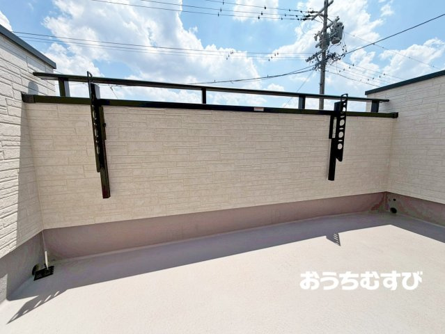 春日井市気噴町北(全2棟)のバルコニー