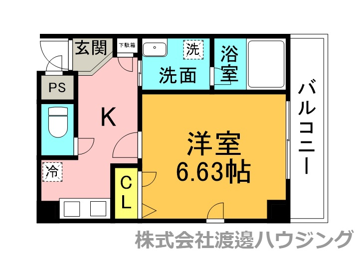 ジュネス関目高殿の間取り
