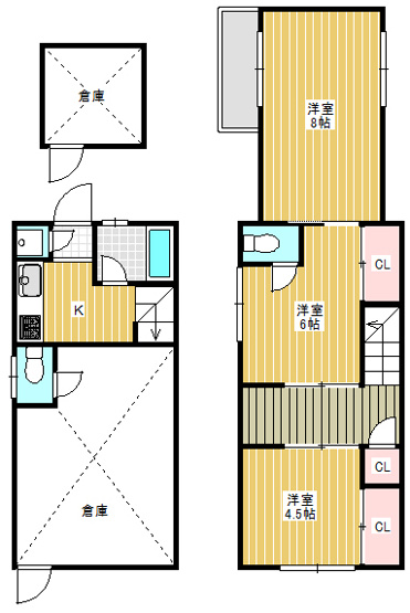 【間取り】 | 芝山戸建 | 間取り