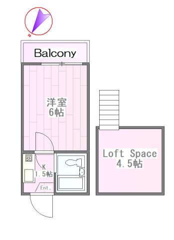 ジュネパレス村竹の間取り