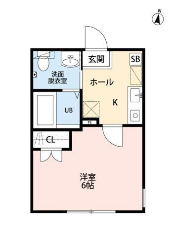 ヴェルデフラット弘明寺の間取り