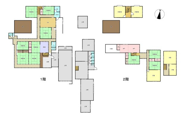 斐川町三分市　戸建の間取り