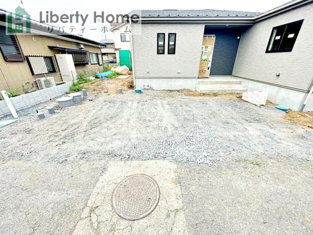 ひたちなか市津田　新築戸建の駐車場