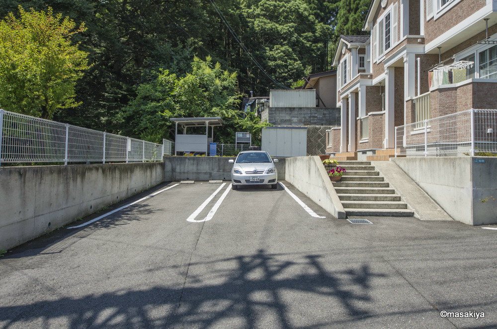 ヴィオラ・パルマータの駐車場