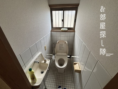 久留米市野中町の一戸建てのトイレ