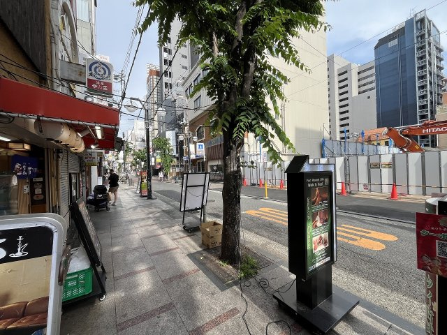 大阪市中央区道頓堀２丁目の店舗一部の周辺