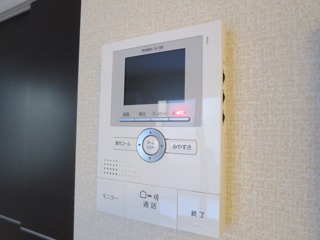 アメージング　エステートのセキュリティ|安心のモニタ付きインターホン完備です♪