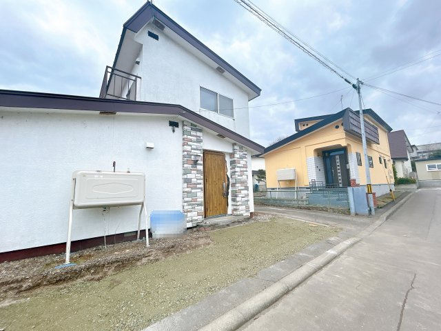 北見市田端町９番地１５　中古売家の前面道路含む現地写真|【前面道路】