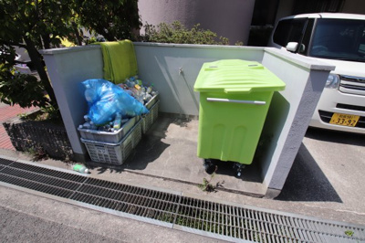 【その他共用部分】 | メゾンベルエール | 敷地内ゴミ置き場