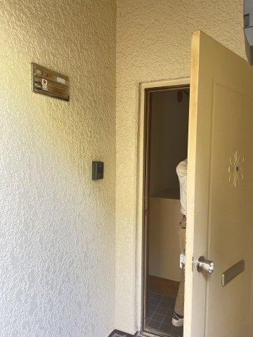坂本マンションのエントランス