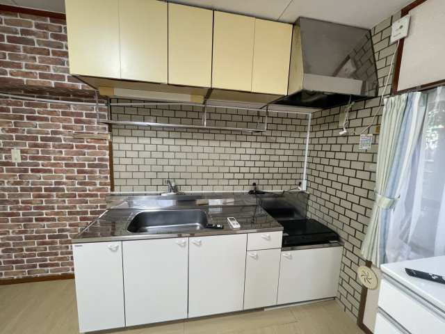 坂本マンションのキッチン|IHコンロは撤去します。