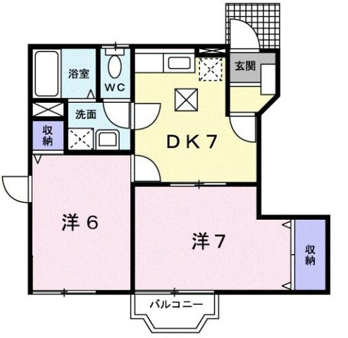 アスタナの間取り
