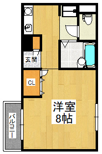 【間取り】 | カーサ寺池