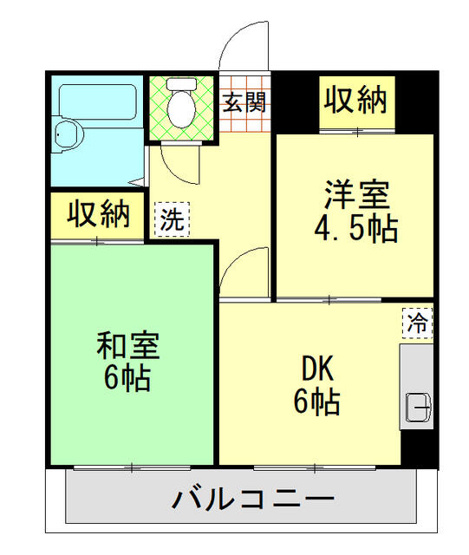 【間取り】 | ガーデンハイツ小山
