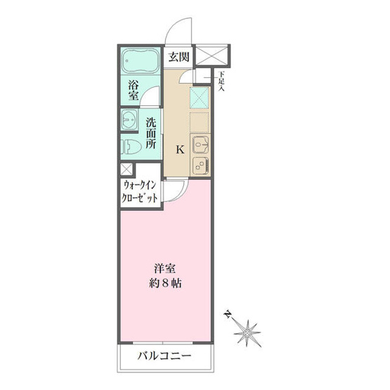 【間取り】 | ベルフェリーク西小山