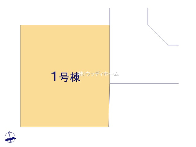 春日部市八丁目第2　新築一戸建ての区画図