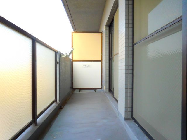 カサエステ1番館のバルコニー