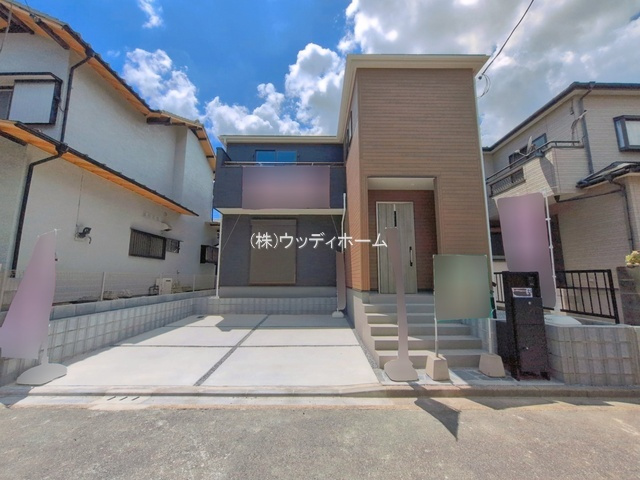 越谷市弥十郎　新築一戸建ての外観