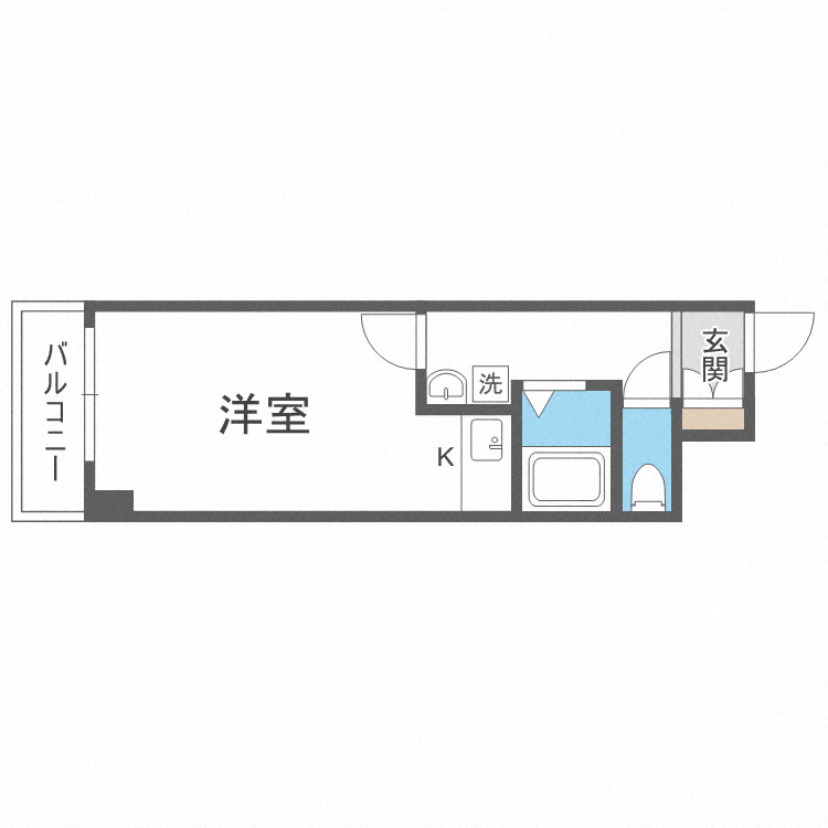 味原青山ビルの間取り