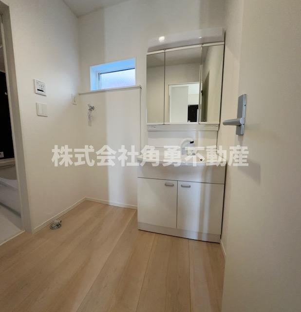 厚木市長谷第15　新築一戸建て　1号棟の内観：施工例|《施工例》洗面化粧台