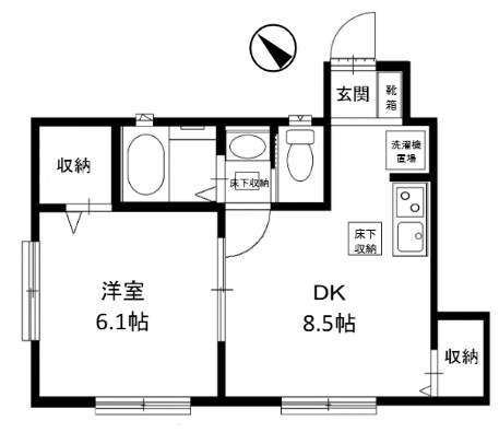 グレイスメゾンの間取り