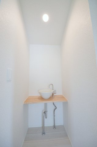 前空四丁目のその他|二階にも手洗い器があります