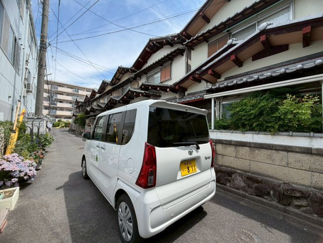大和高田市南今里町戸建ての前面道路含む現地写真