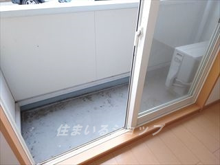 グレイス吉田　Ⅰ番館のバルコニー