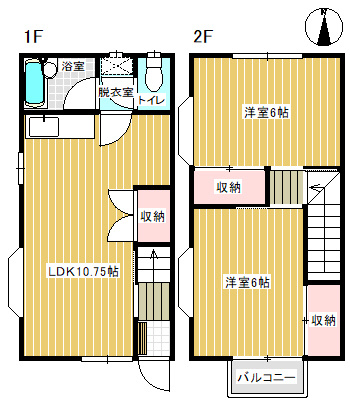 サンパレス21の間取り