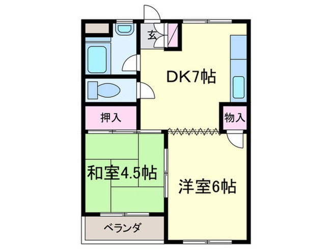 【間取り】 | 中井マンション