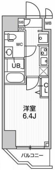 オルタナ横濱阪東橋の間取り
