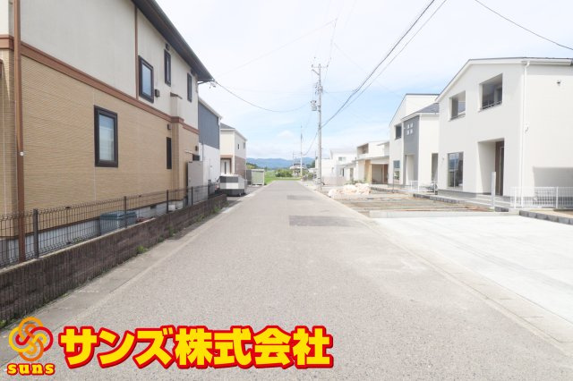 郡山市御前南４丁目　　　３号棟　　　朝日が丘小学校、郡山第７中学区　の外観|南側前面道路