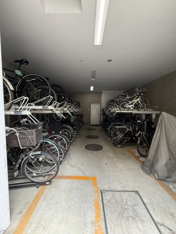 サンクタス127の駐輪場