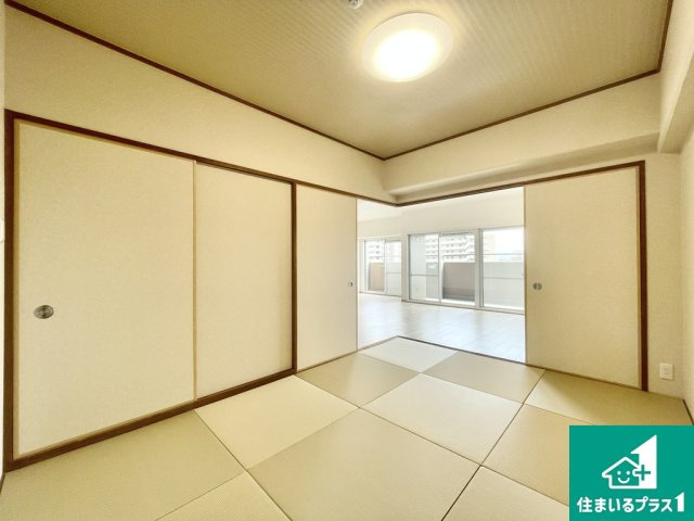 メゾンドール堺の和室|リビング続きの６帖の和室です！【現地写真】