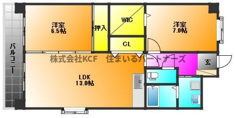 グリーンキャッスルの間取り