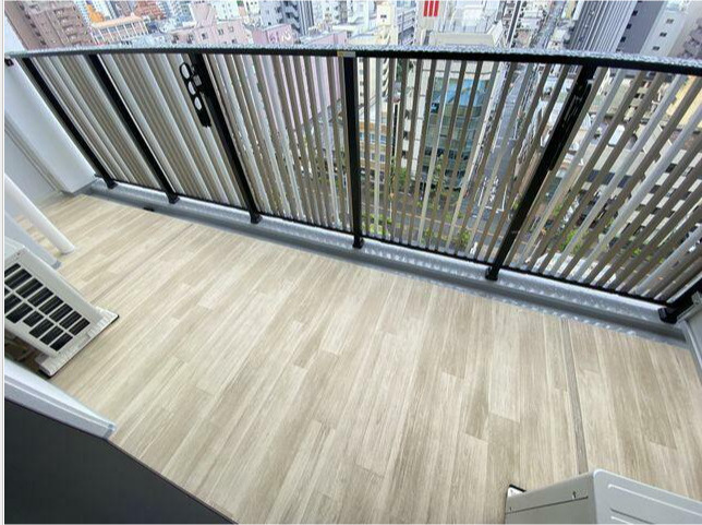 スプランディッド大須門前町　名古屋市賃貸　仲介手数料無料のバルコニー