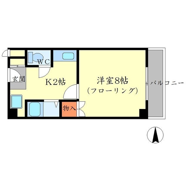 プレステージKの間取り