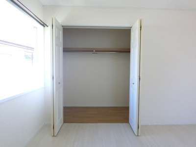 北側洋室のクローゼット
