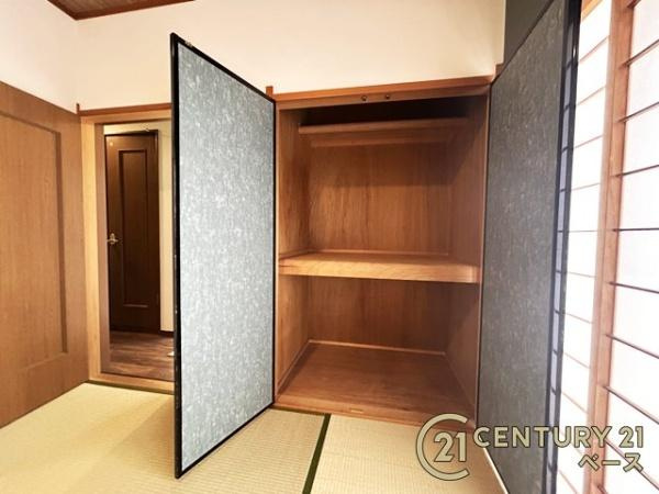 大和郡山市城北町　一戸建の収納|■現地撮影写真■和室にも収納スペース完備！