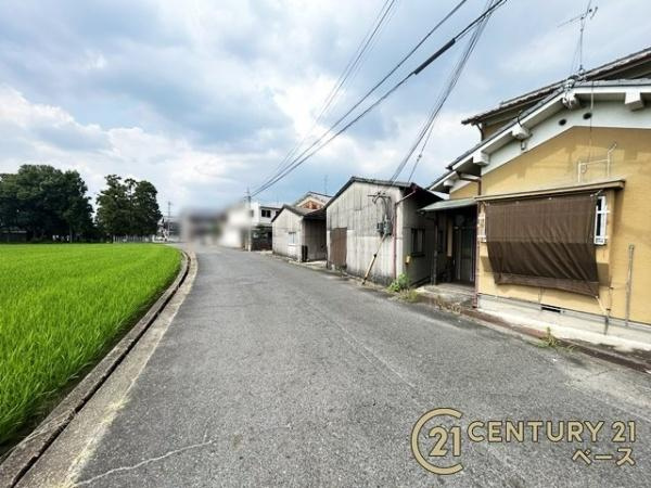 橿原市城殿町　建築条件なし土地の前面道路含む現地写真|■現地撮影写真■落ち着いた雰囲気の閑静な住宅地内です！