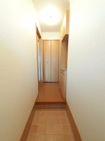 リリーベル　Ａの玄関