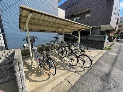 レオパレスハートポートのその他|駐輪場
