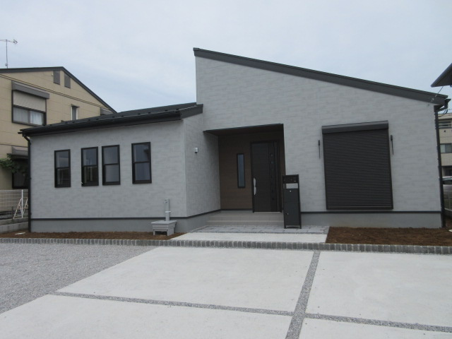 【仲介手数料無料】新築戸建　深谷市東方町5-17-13（全1棟）大型平屋住宅の外観