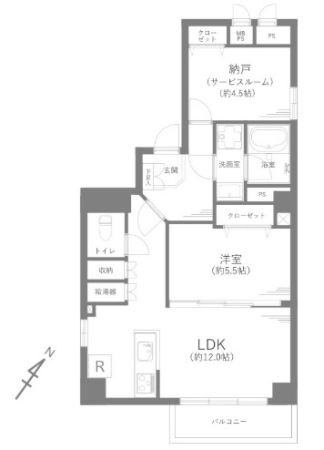 【間取り】 | モンテベルデ六義園