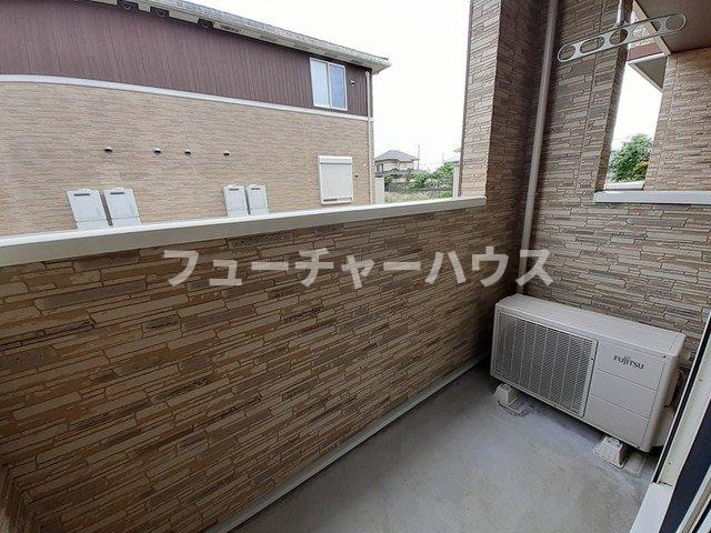 メゾン　ラポールのバルコニー