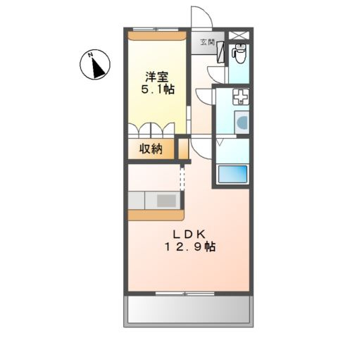 アクロポリスⅢの間取り